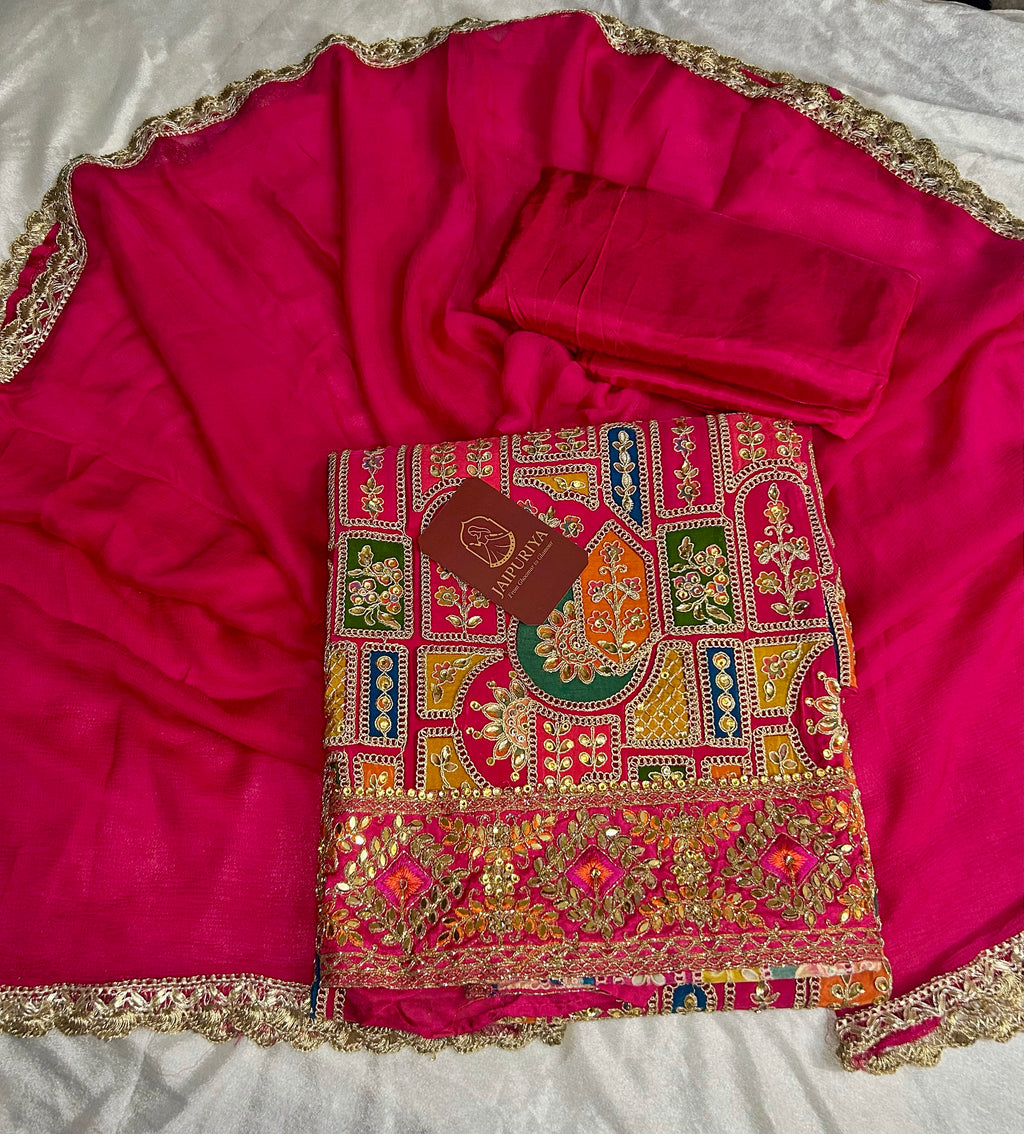 Rajwada Rani Heritage Suit Set