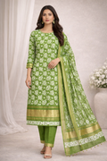 Hariyali Zari Grace Suit Set