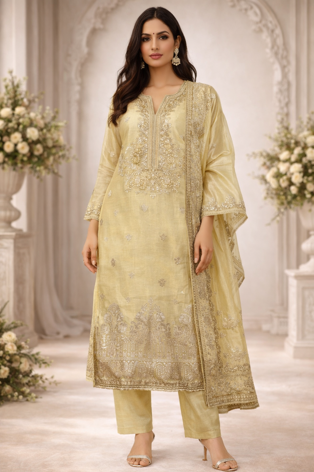 Sunehri Aabha Regal Suit Set