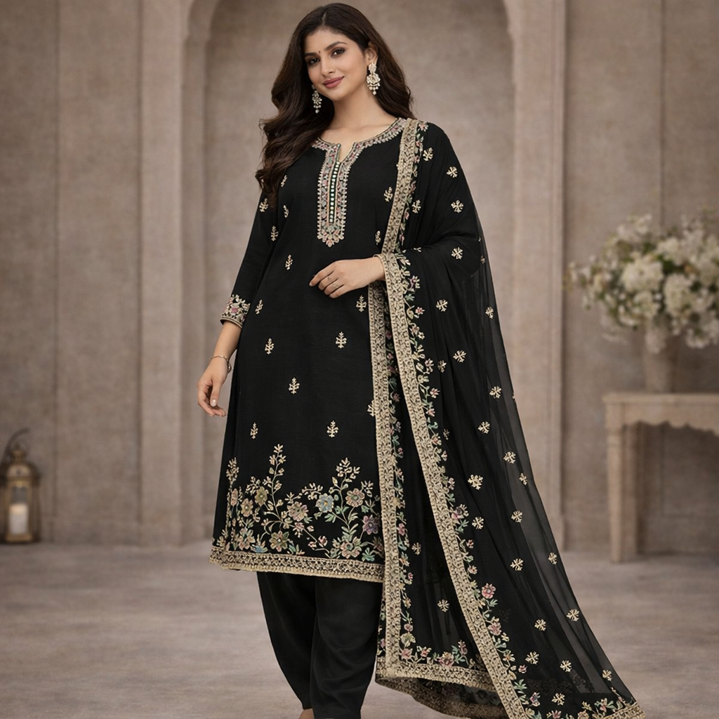 Noir Gulzar Grace Suit Set