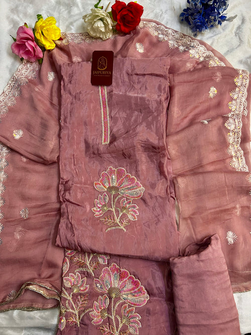 Gulnaar Blush Elegance Suit Set