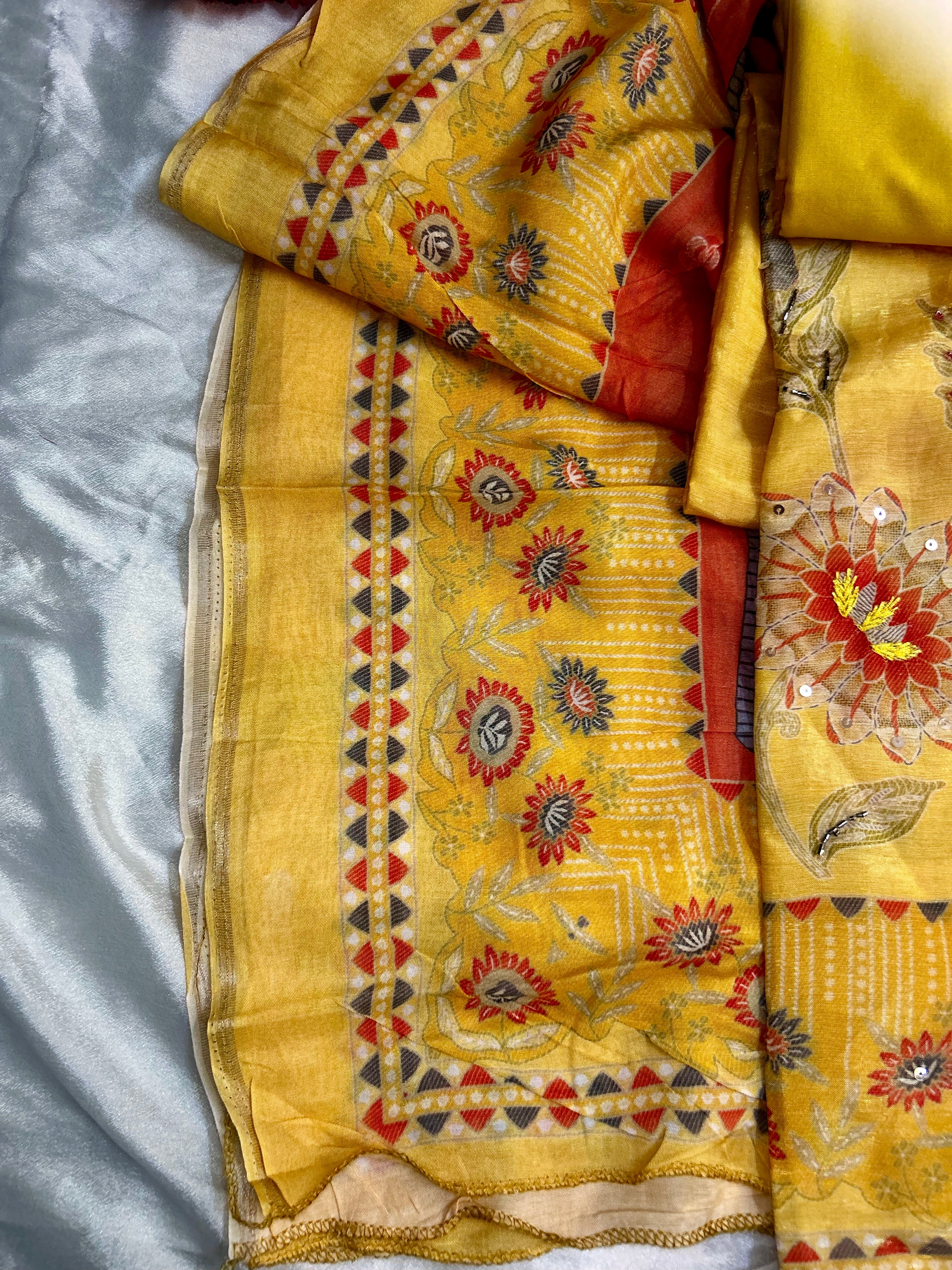 Surmayi Basant Bloom Suit Set