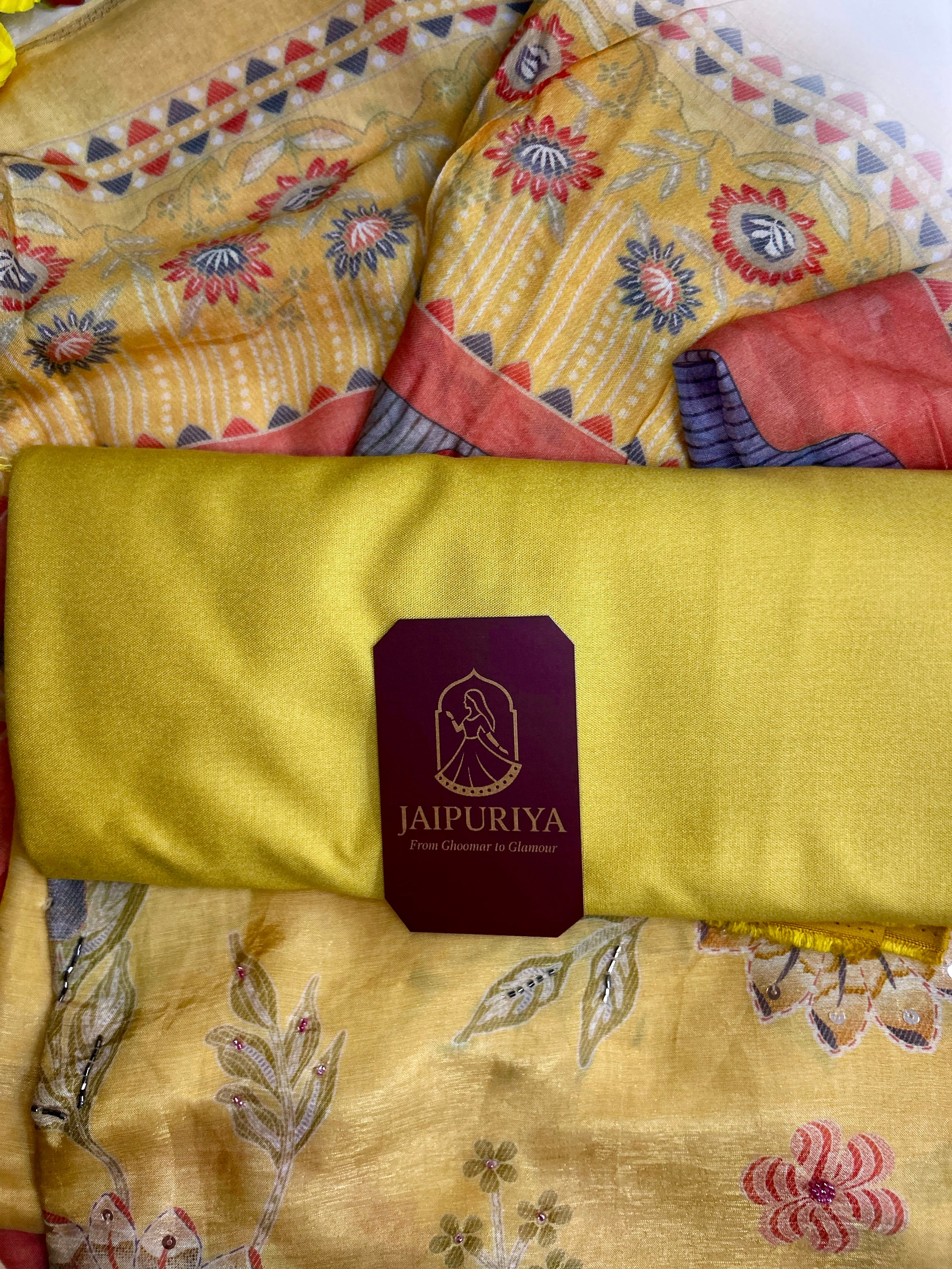 Surmayi Basant Bloom Suit Set