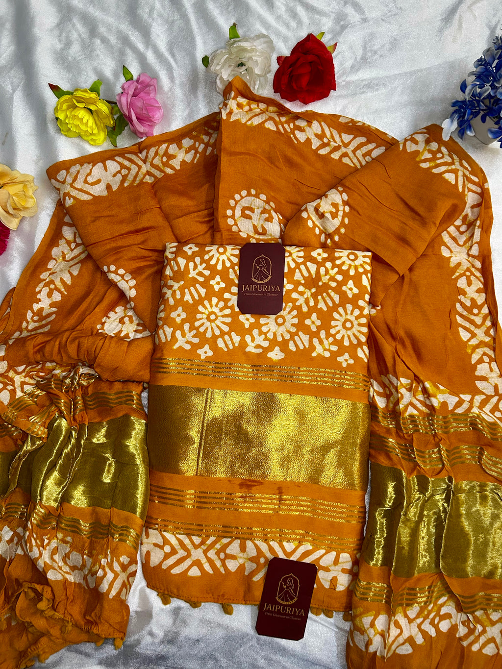 Kesariya Classic Batik Suit Set