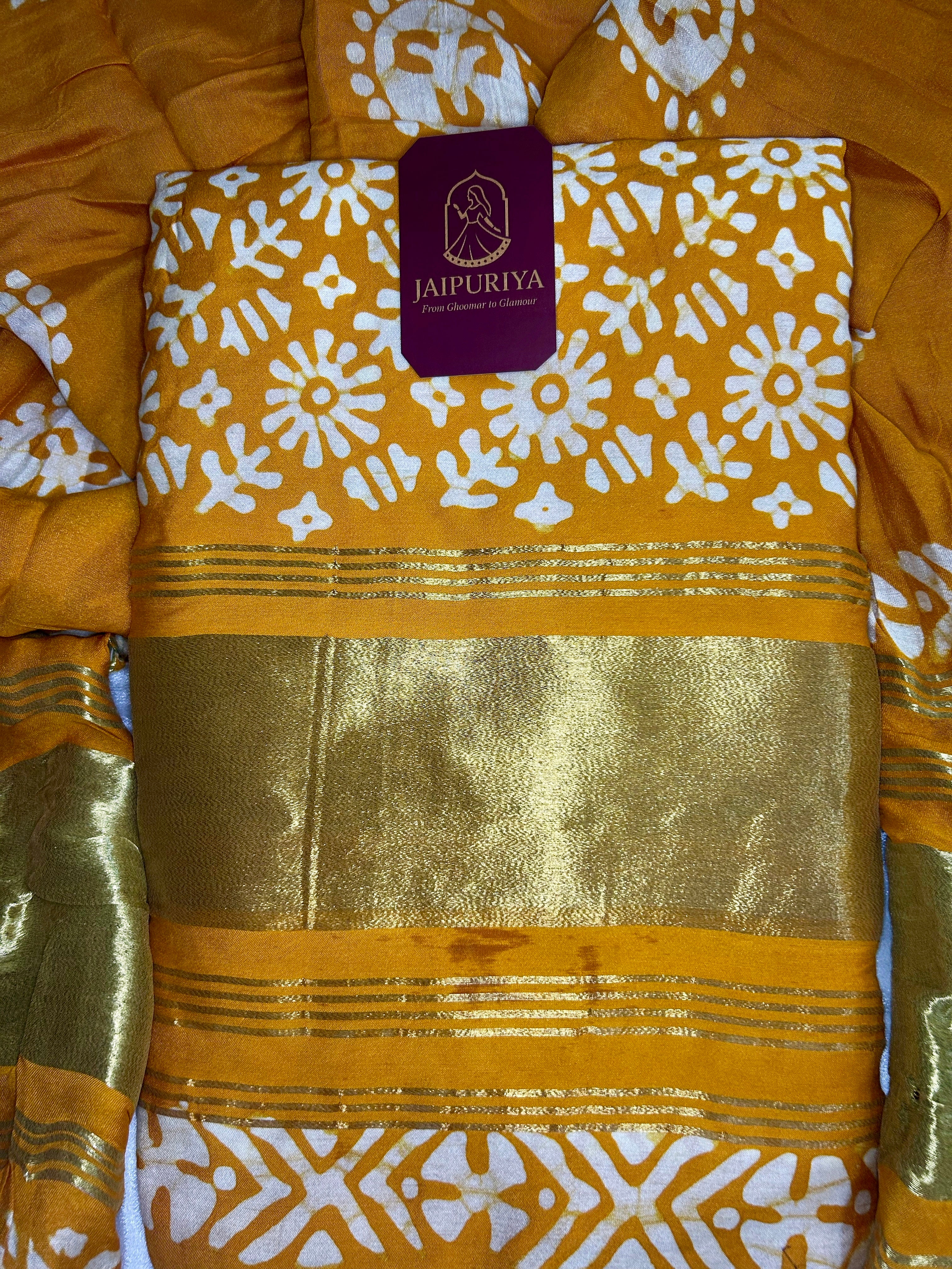 Kesariya Classic Batik Suit Set