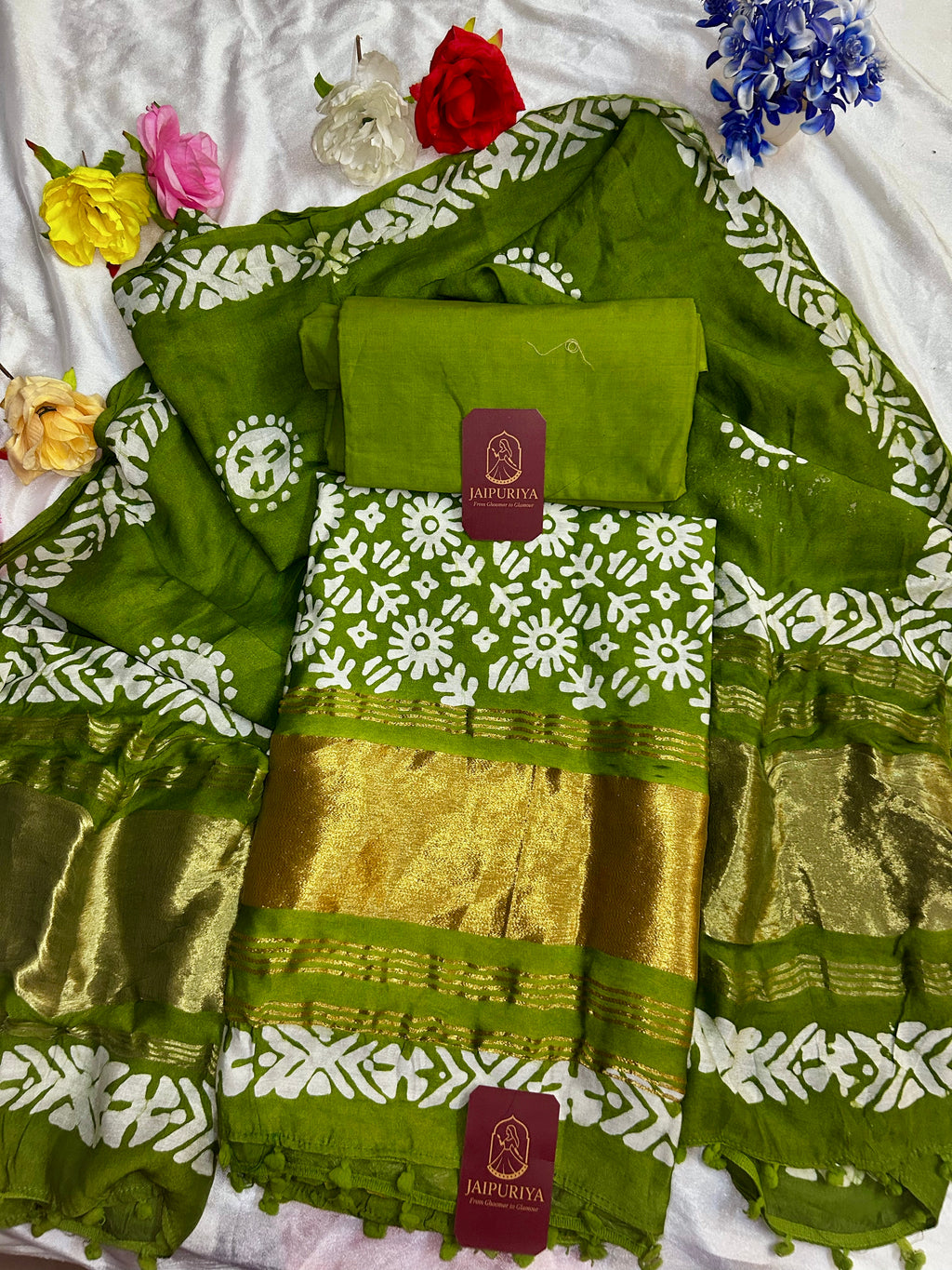 Hariyali Zari Grace Suit Set