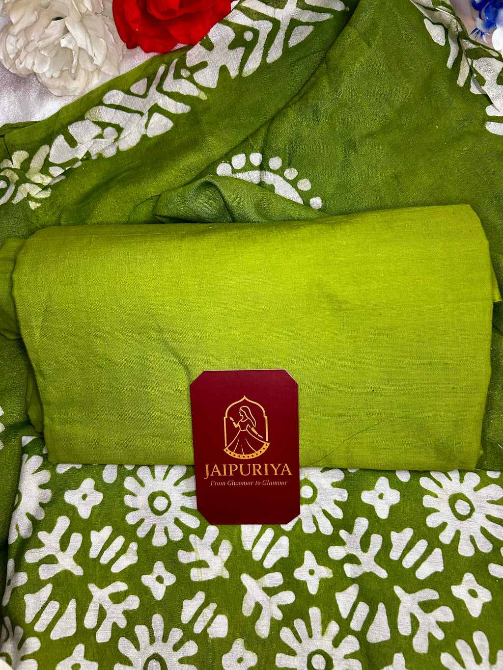 Hariyali Zari Grace Suit Set