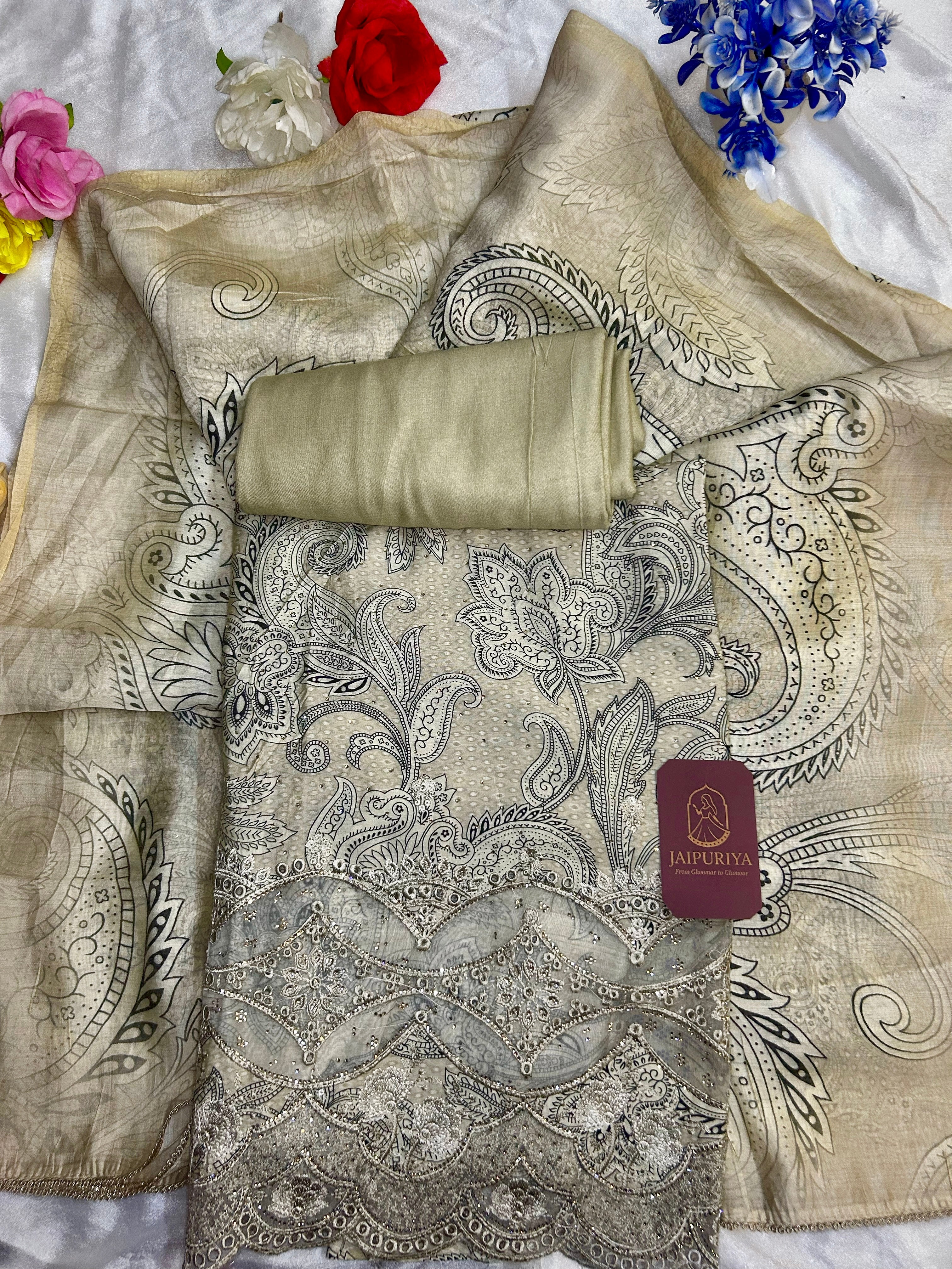 Shehzaadi Pearl Heritage Suit Set