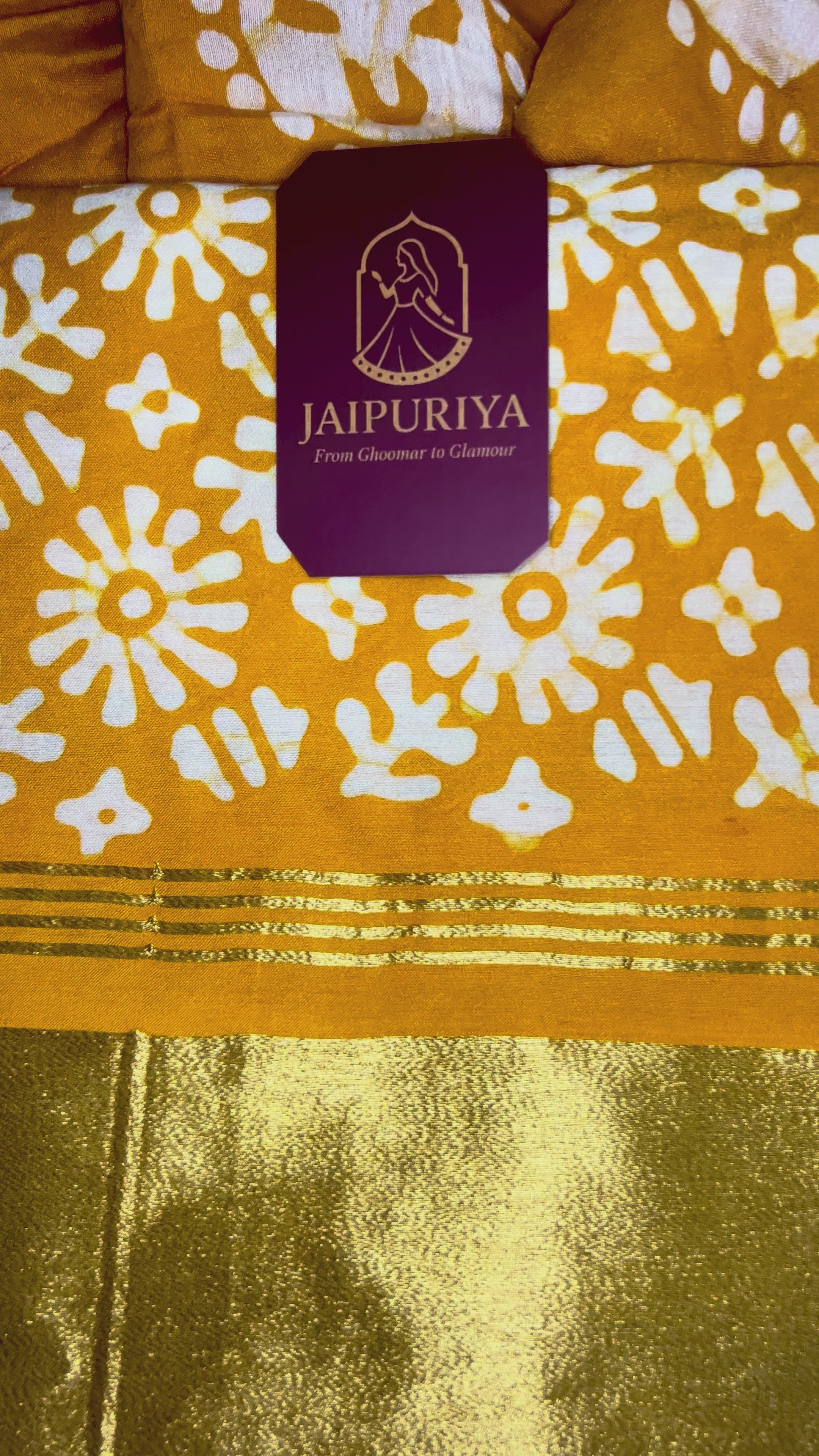 Kesariya Classic Batik Suit Set