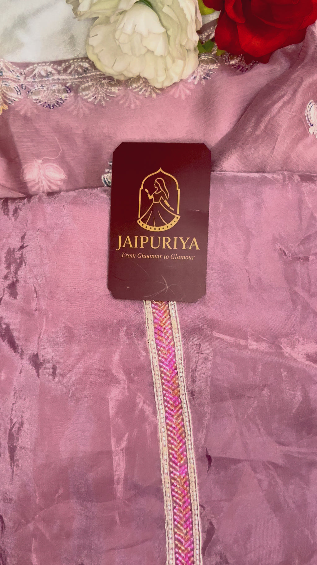 Gulnaar Blush Elegance Suit Set