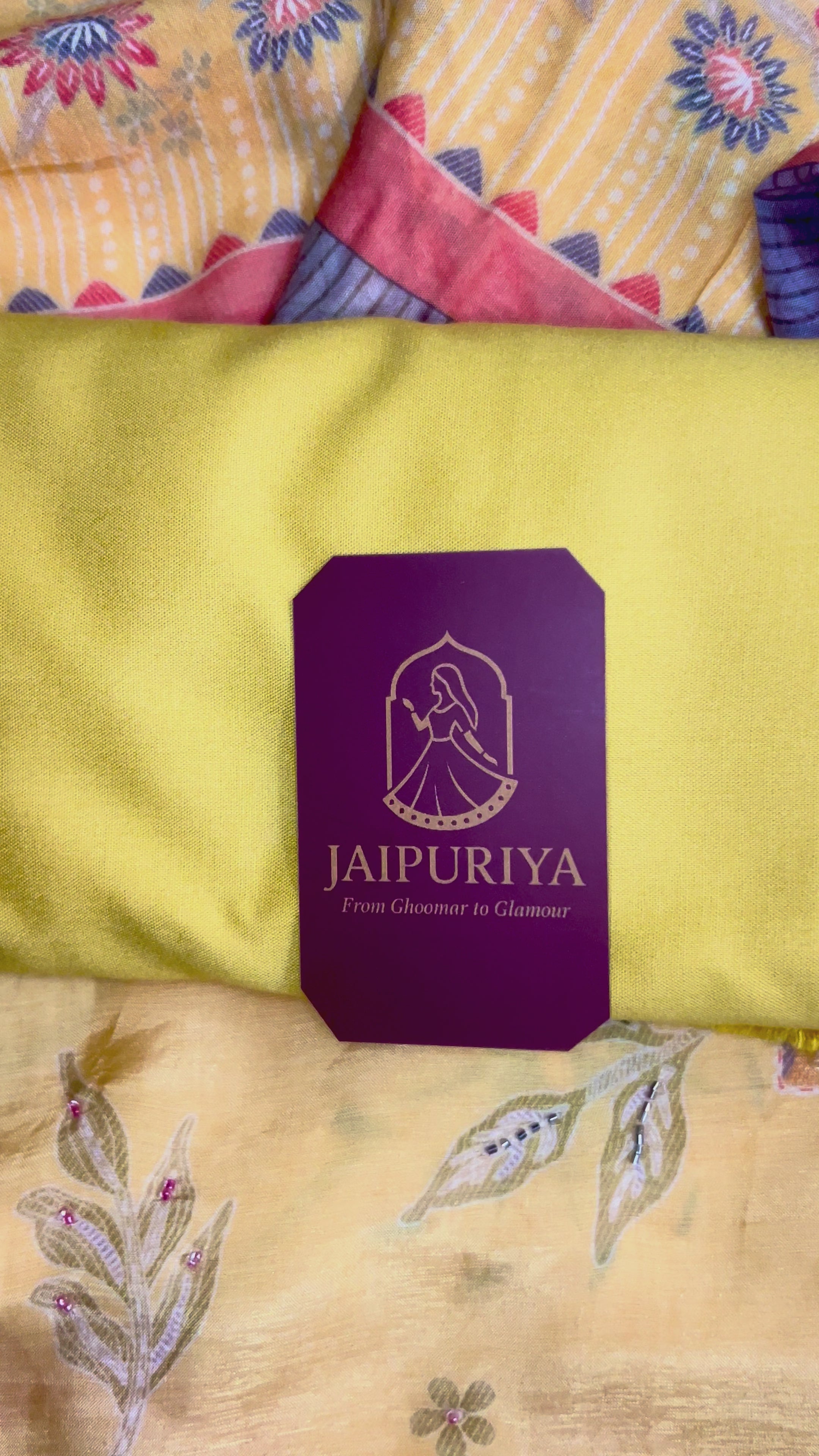 Surmayi Basant Bloom Suit Set